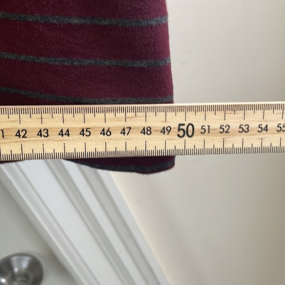 RALPH Lauren - Polo - 90s Style Striped T shirt - red grey - M - Picture 8 of 10